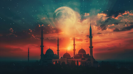 Background for Ramadan and religious occasions - obrazy, fototapety, plakaty
