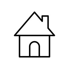 home icon symbol vector template
