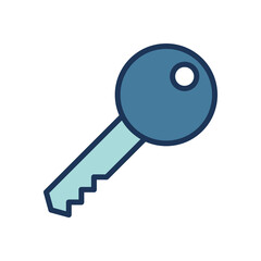 key icon symbol vector template
