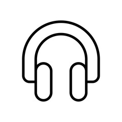 earphone icon symbol vector template
