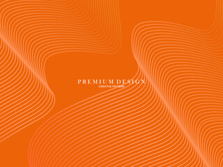 Minimal premium cover design. Geometric halftone gradient. Eps10 vector.