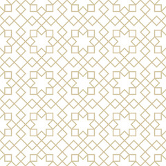 Seamless abstract geometric pattern in Islamic style