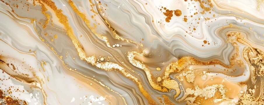 Luxurious gold marble texture for elegant designs.