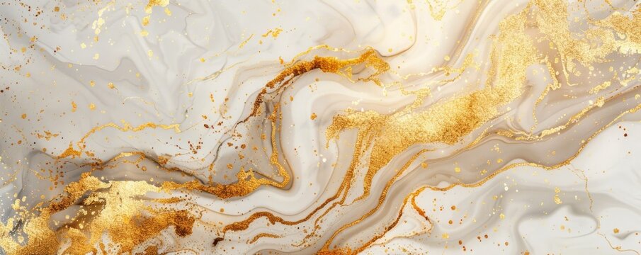 Luxurious gold marble texture for elegant designs.