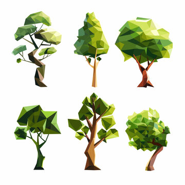Abstract Polygonal Tree Collection
