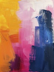 A harmonious canvas showcases diverse colors with equal strokes on a soft pastel background, symbolizing creativity and equality.