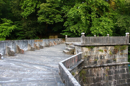 Sultan Mahmud Bendi in Belgrade Forest in Istanbul. Ottoman architecture