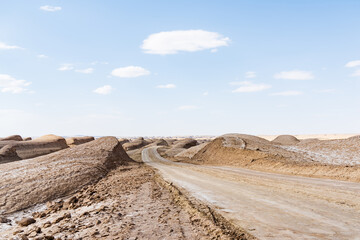 Qinghai Haixi original wind erosion landform