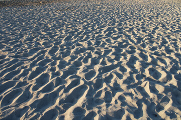 Fototapeta na wymiar land on the beach. Izmir, Cesme