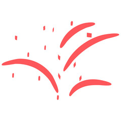 Indonesia Independence Day Conffeti