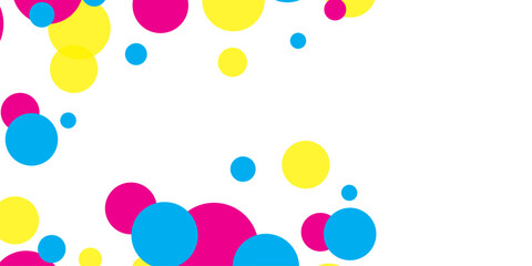 Color Rain Top Illustration. Festival Shine Card. Flying Invitation. Color Confetti Transparent Pattern. Polka Transparent Invitation background.