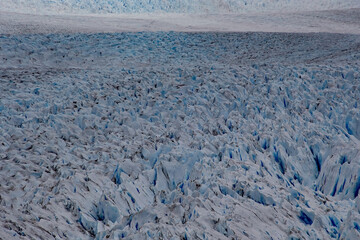 Perito Moreno Glacier in Los Glaciers National Park in Patagonia, Argentina. Blue ice Glacier,...