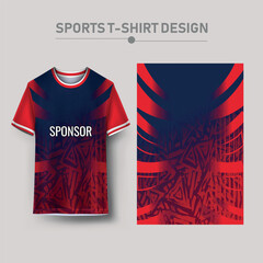 Sports jersey and background Design