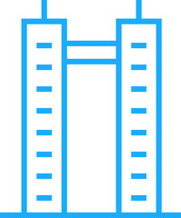 Urban Building Line Icon
