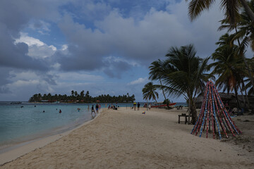Daily life in San Blas Islands, Panama. 25.12.2023