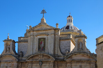 Obraz premium Basilica of St. Paul in Rabat, Malta 