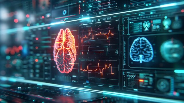 Imagine a world where wearable health devices monitor vital signs in real-time illustrated in vivid 3D