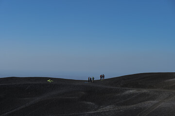 10/01/2024 Nicaragua,Cerro negro volcano boarding, south american volcano