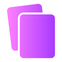 document gradient icon