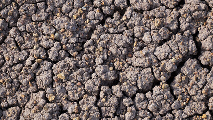 Dry cracked earth background. Crack soil,cracked dried mud .Ground in drought texture.Global warming concept.