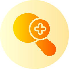 advanced search gradient icon