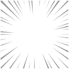 Fototapeta premium Speed Line Comic