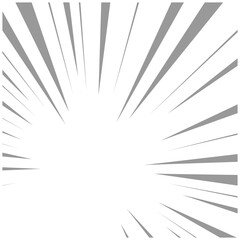 Obraz premium Speed Line Comic