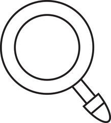 Magnifying Glass Line Icon