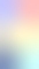 Smooth gradient pastel background, vertical