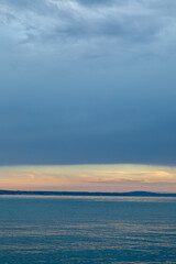 August, 2022 - Croatia - The Blue Sea and the beaches of the Dalmatian coast in Croatia, Europe