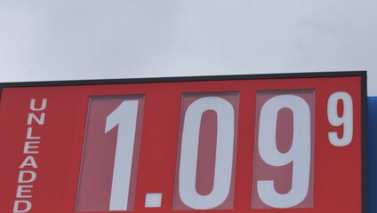 Fuel Price Sign