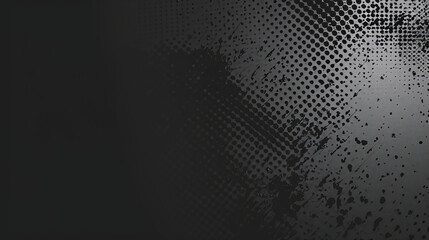 Halftone texture, overlay, black background