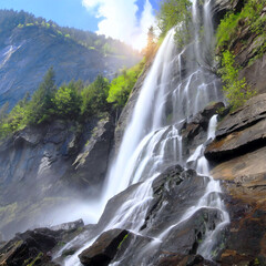 Fototapeta premium 폭포