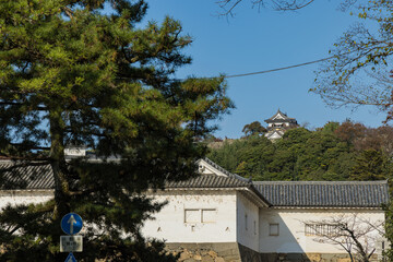 日本　滋賀県彦根市にある彦根城の天守閣