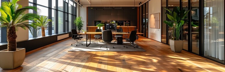 empty luxury office space 