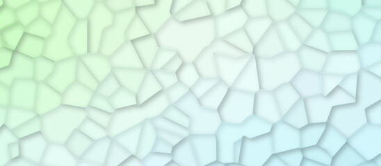 colorfull stains broken glass tile white background. geometric pattern with 3d shapes vector Illustration. multicolor broken wall paper in decoration. low poly crystal mosaic background.
