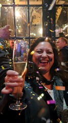 Obraz premium Party in full swing laughter and chatter