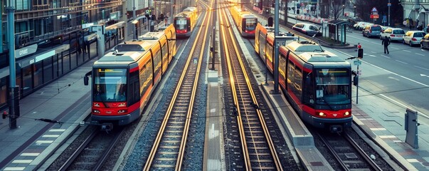 Innovative public transportation network in a smart city