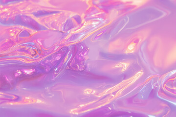 Pink liquid glass ethereal abstract background