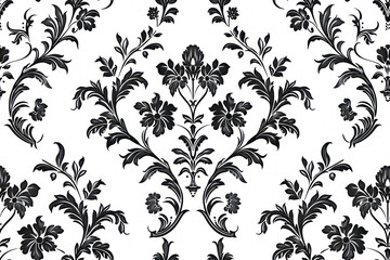 French Style Pattern, Chic and timeless ,seamless repeating pattern.