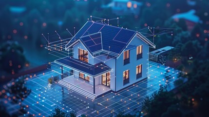 A health-focused smart home, where IoT devices monitor and support