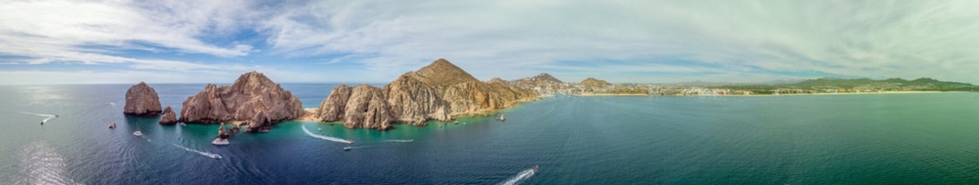 El Arco Cabo Arch Lover Beach Divorce Beach Cabo San Lucas Baja California Sur Mexico Sunny Beaches Whales Yachts and Boats 
