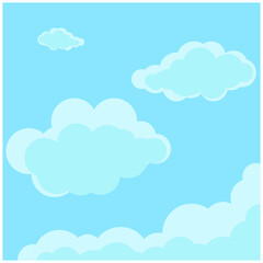 Flat Sky Illustration