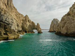 El Arco Cabo Arch Lover Beach Divorce Beach Cabo San Lucas Baja California Sur Mexico Sunny Beaches Whales Yachts and Boats 