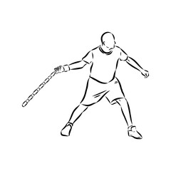 Fototapeta premium play skittles game Vector Template for poster of Sport competition or Tournament.