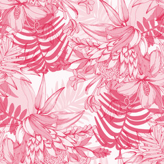Pattern flower floral spring blossom illustration vector fabric textile design leaf leaves