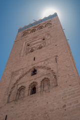 The Koutoubia Mosque in Marrkech