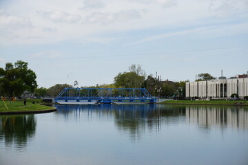 Bridge over Bayou St. John in New Orleans