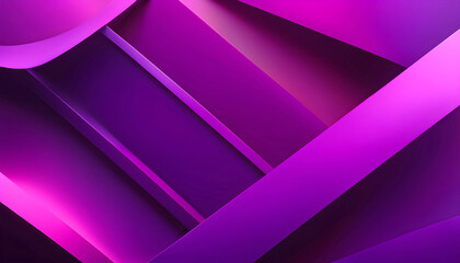 Fototapeta premium Abstract purple background made of geometric flat shapes, wallpaper for design,