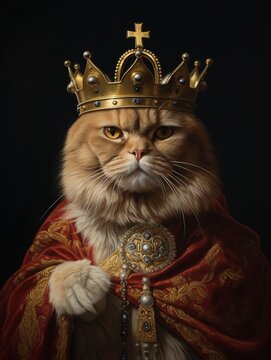 A luxurious life awaits the cat boxer turned king